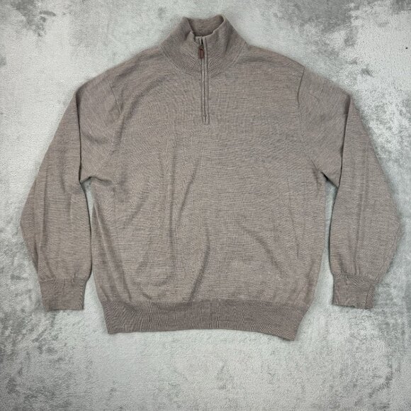 Calvin Klein & JoS. A. Bank Classic Collection Merino Wool Sweater Bundle Men XL - Picture 4 of 8